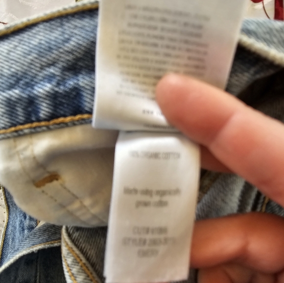 NWT Citizens of humanity emery crop relaxed straight size 31 - Picture 4 of 6